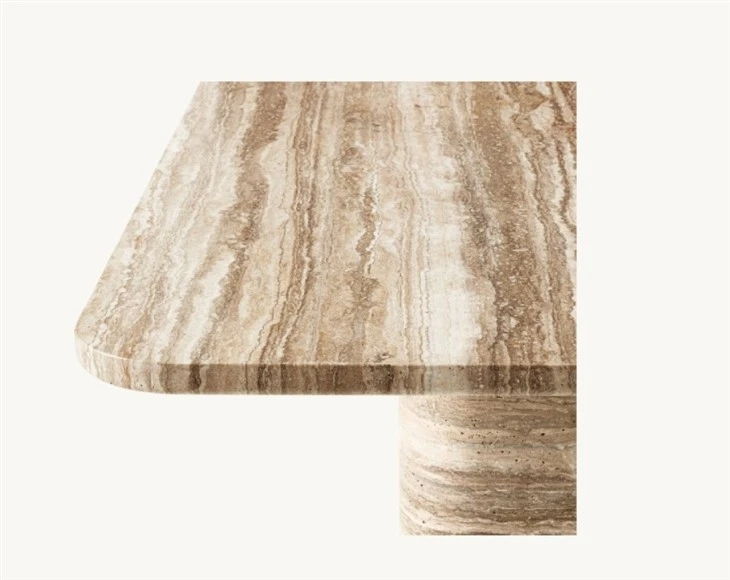 Travertine Marble Table